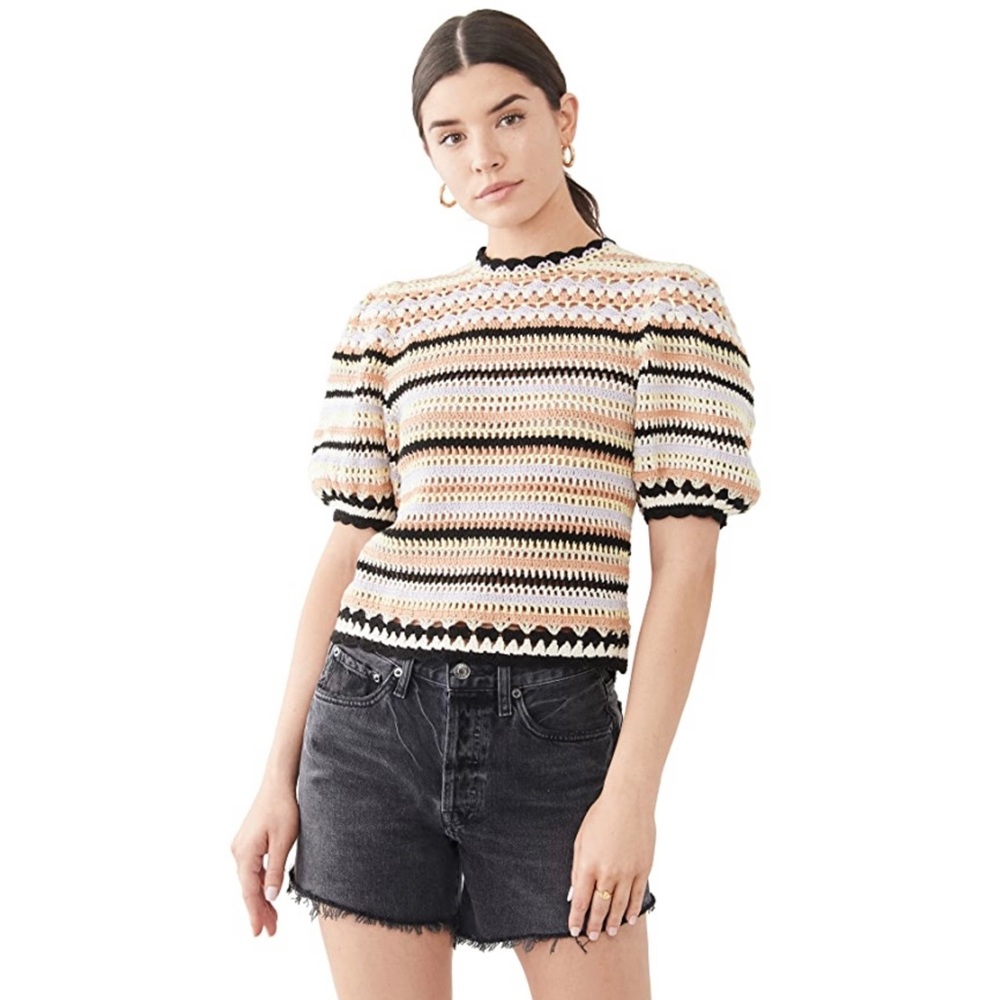 Ulla Johnson Irene Crochet Top